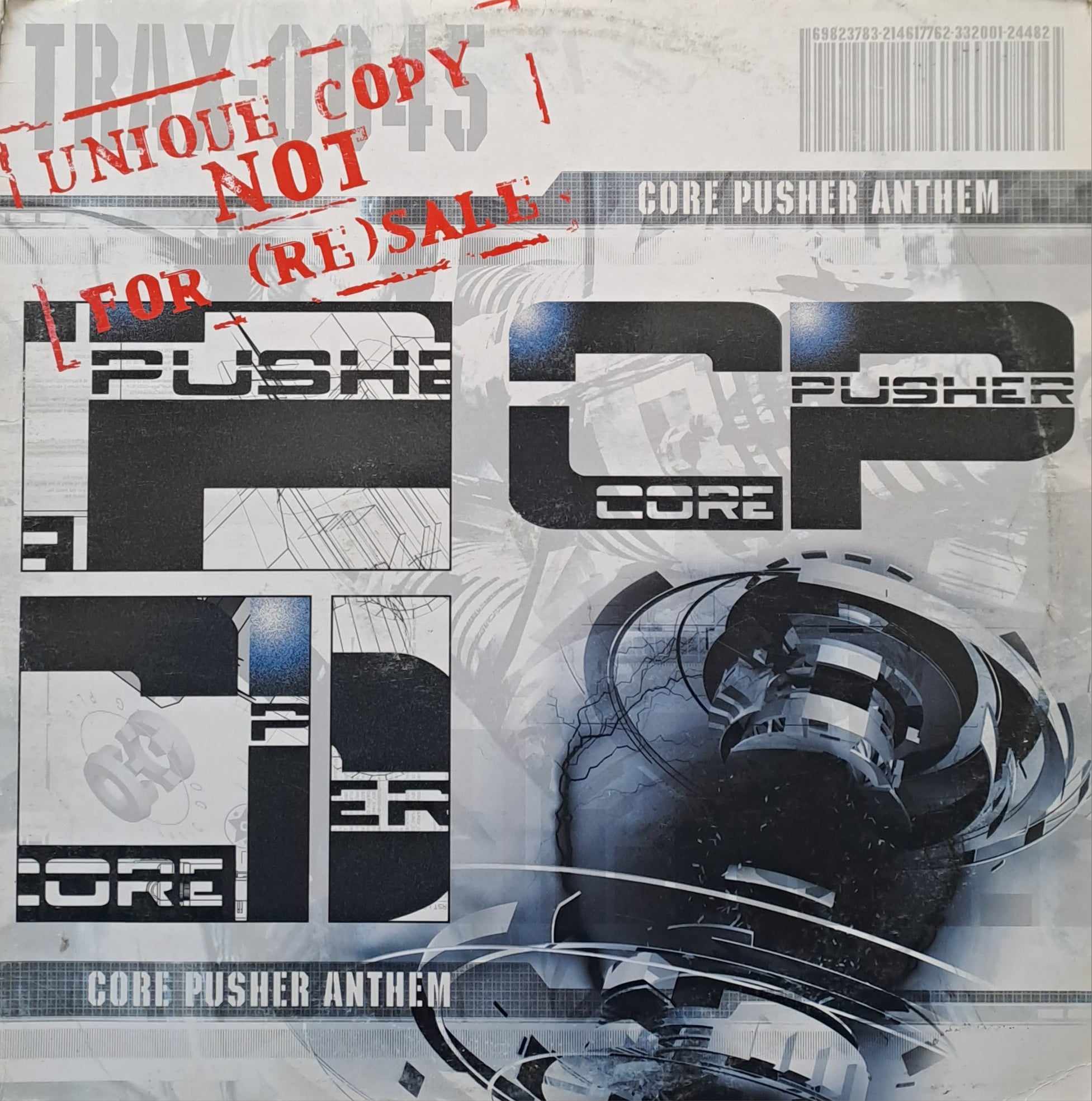 Traxtorm Records 0045 - vinyle gabber